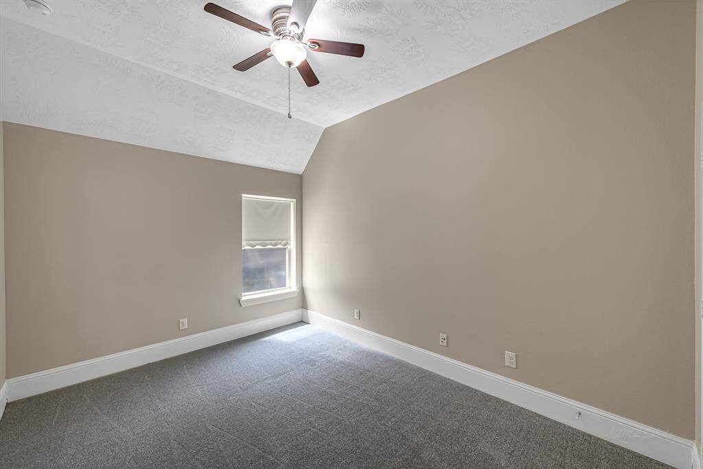 Secondary bedroom features NEW carpet!