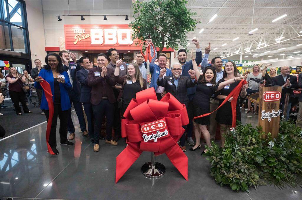 HEB!!! As H-E-B grows its footprint across Texas, the Bridgeland store fulfills the company’s commitment to deliver unsurpassed freshness and quality at each H-E-B everyday low prices. Filled with exciting features and innovations that H-E-B is known for, the store offers H-E-B Curbside with 48 spaces and Home Delivery.