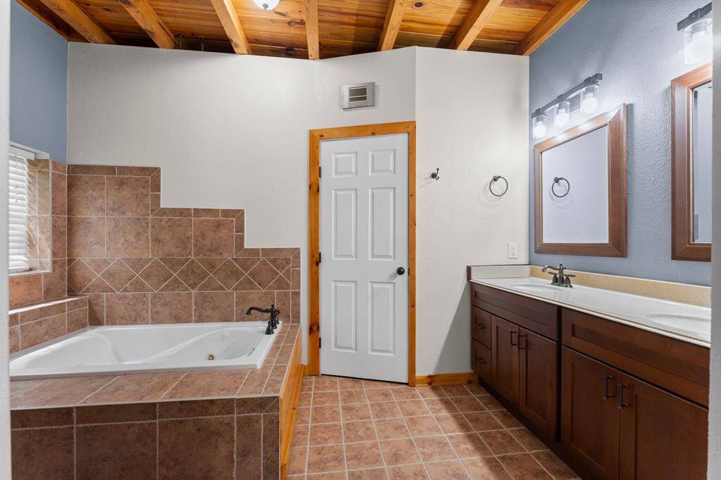 The first bedroom has an ensuite bathroom with large closet!