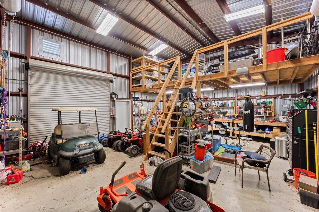 Inside shop #2. Two story with great storage!