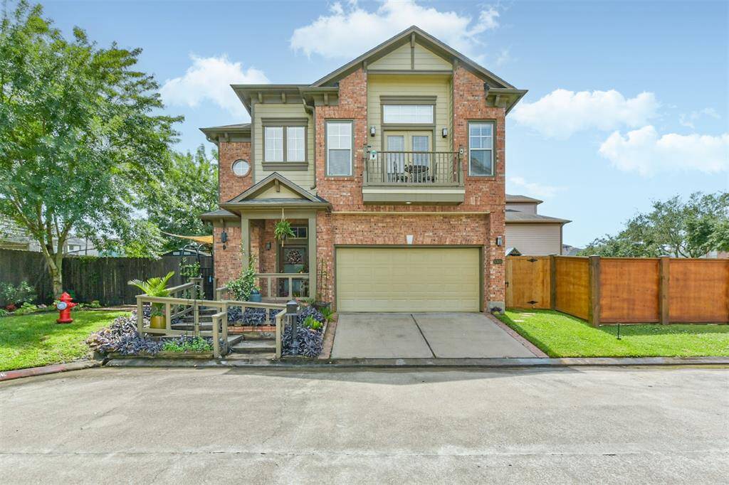 Charming brick traditional design with great curb appeal.
