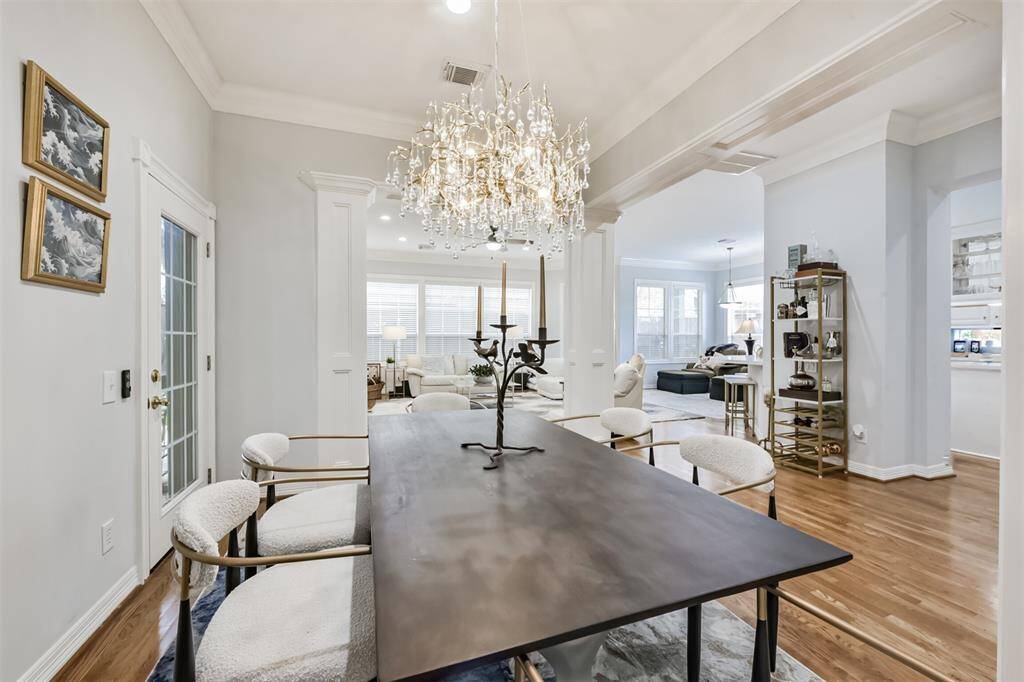 Formal Dining area.