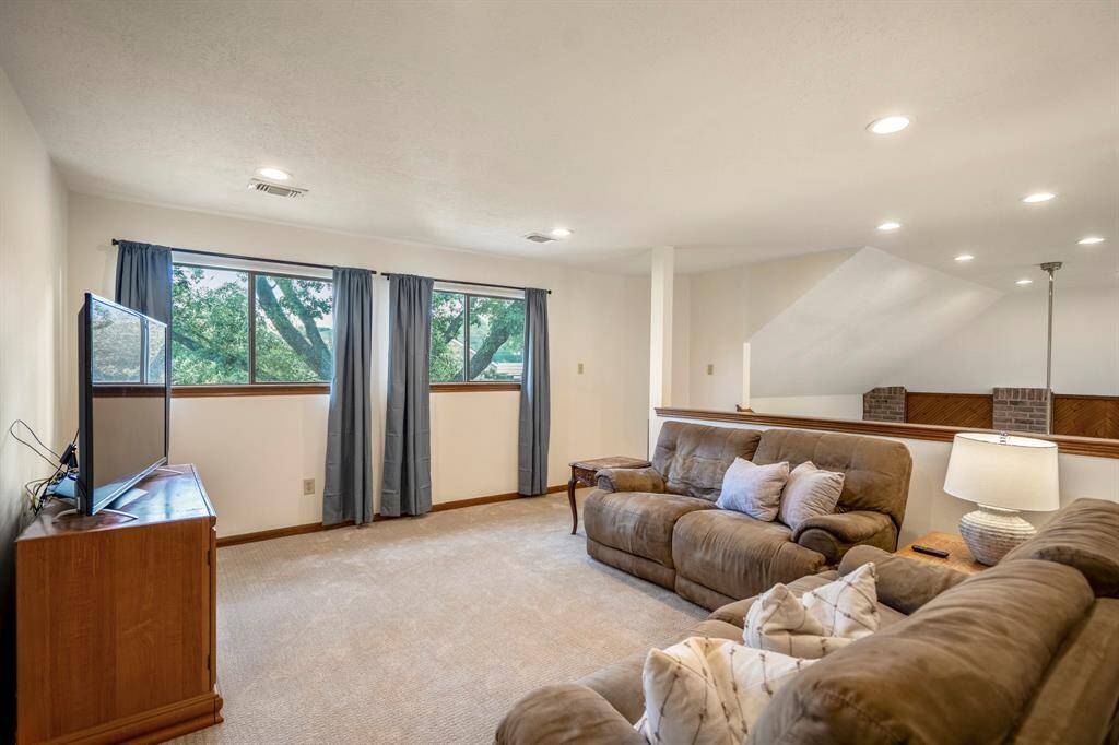 Plenty of natural light in this Gameroom