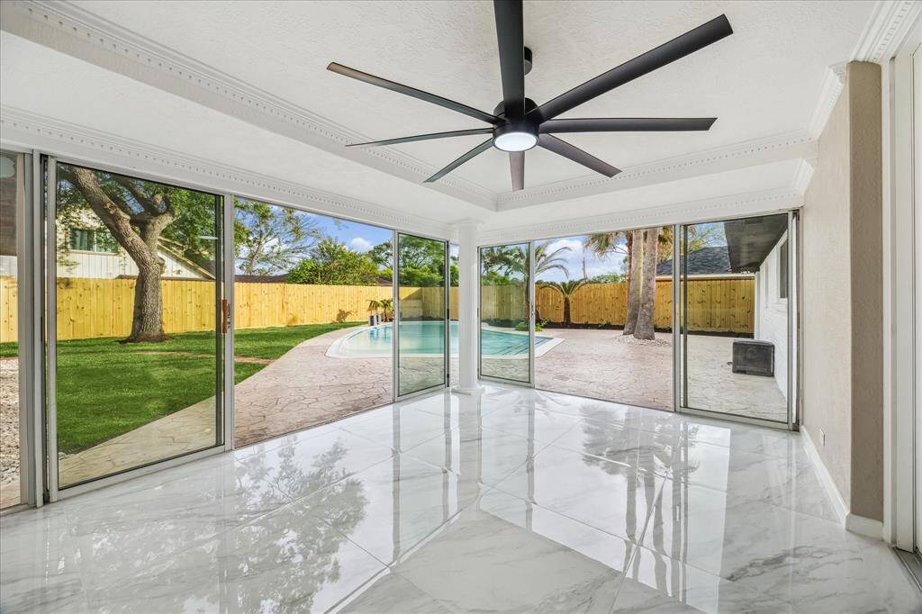 AIRCONDITIONED SUNROOM ADDS 197 SQ FEET TO THE PROPERTY TOTALING 3185.00 SEE SKETCH ATTACHMENTS