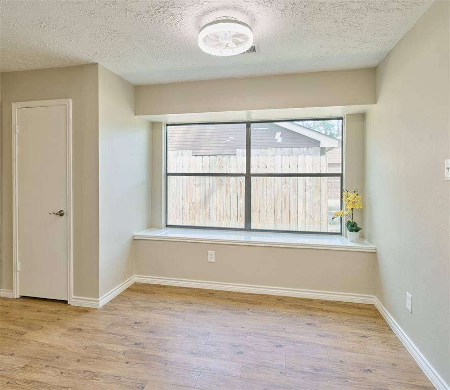 Breakfast Area and Pantry opens to the Kitchen, Laundry, and Garage.  Remote controlled Light includes a Fan and Changeable Lighting.
