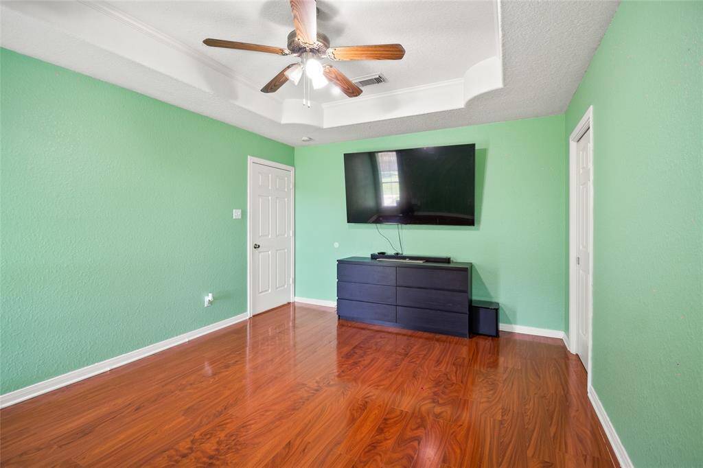 View of primary bedroom.