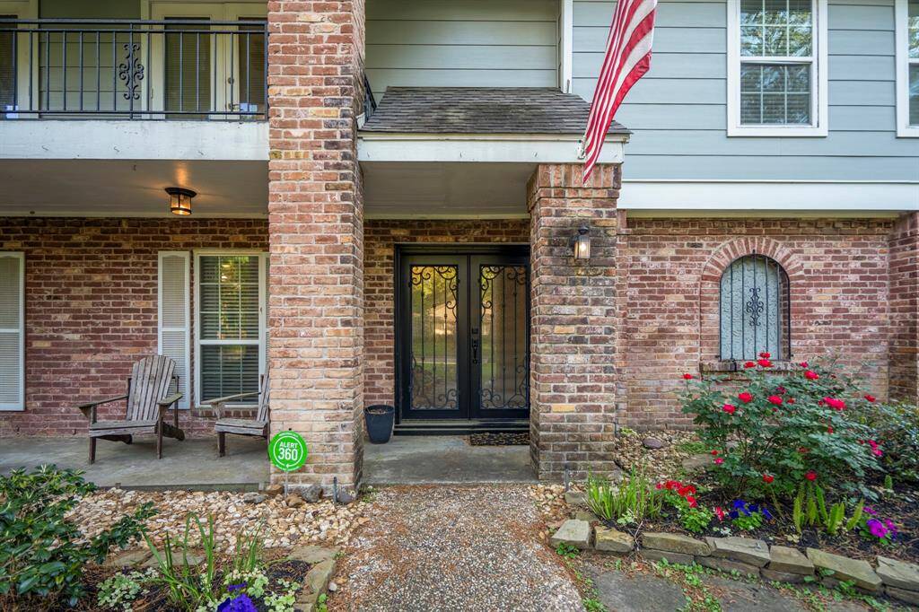 You'll love the covered porch and balcony!