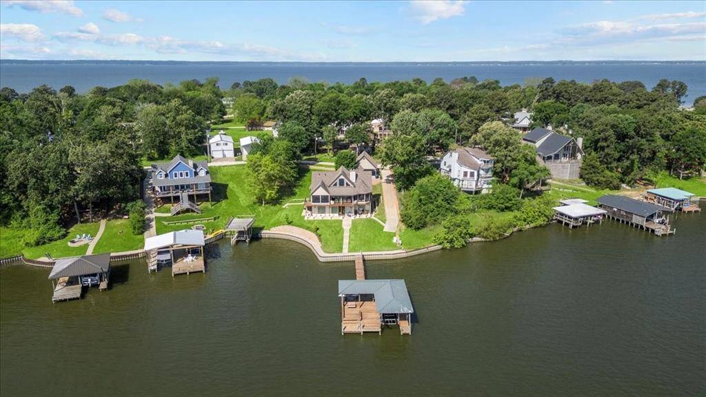 Lake views from the front porch!