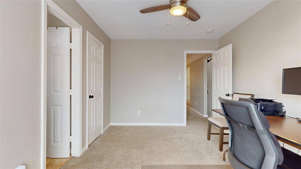 Guest Bedroom #1 currently being used as office. This bedroom also has an en-suite bathroom.