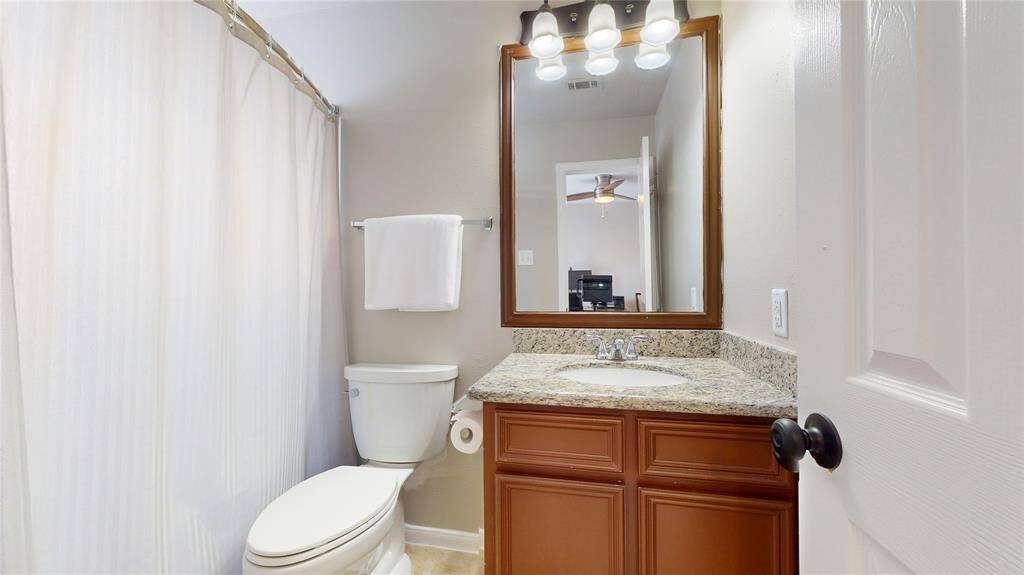 Guest Bathroom #1 connected to Guest Bedroom #1.