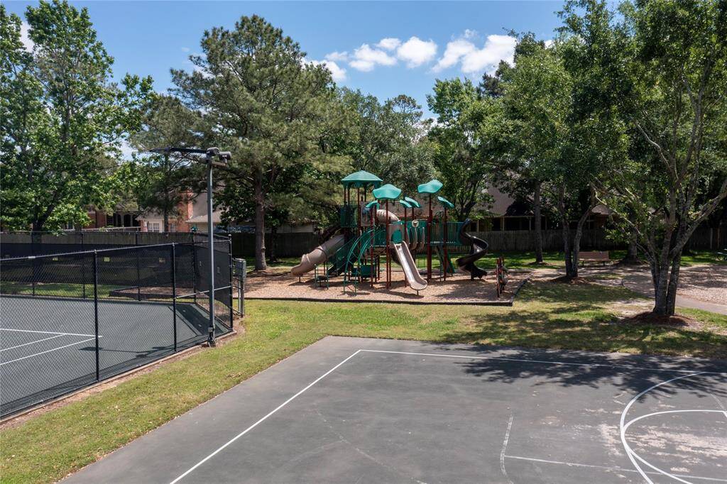 Playground at the neighborhood park.