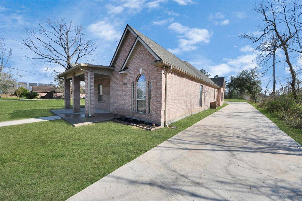 This stunning home offers both privacy and room to breathe