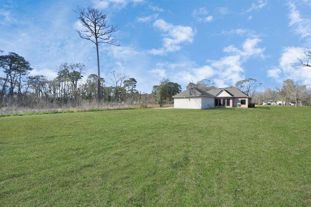 The large lot provides endless possibilities