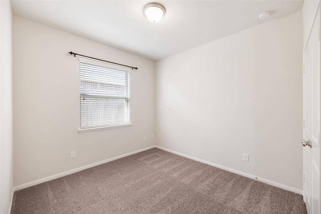 Two of two secondary bedrooms is located at the front of the home.