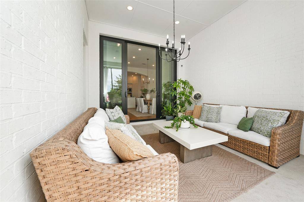 Spacious patio ideal for relaxing and entertaining.