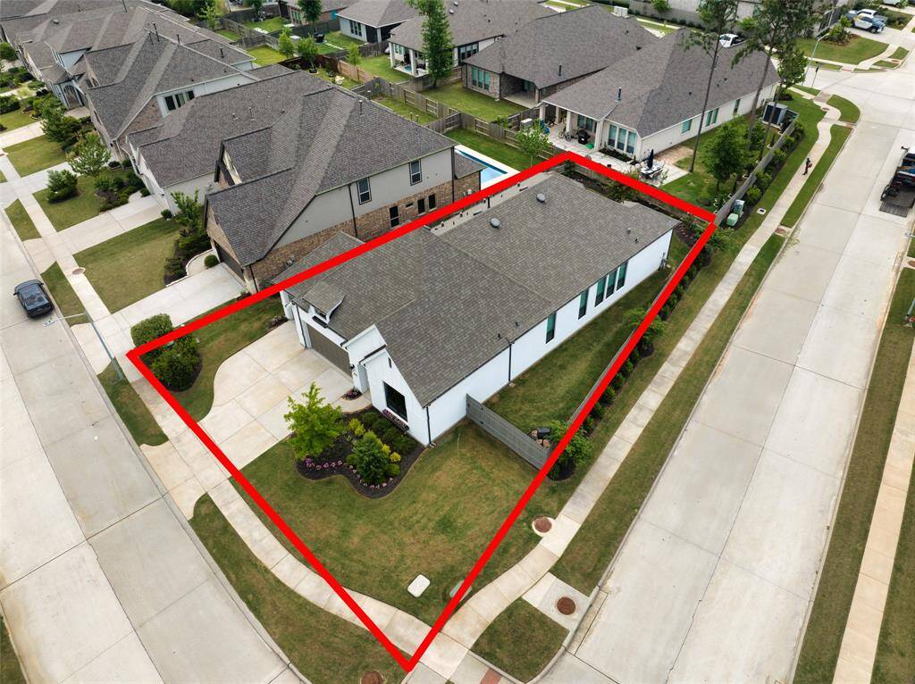 Prime corner lot with excellent access for your convenience.