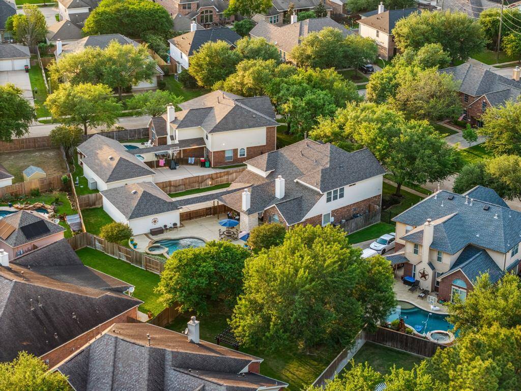 Bird's eye view.