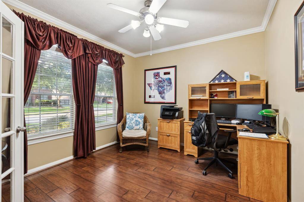 Home Office/Study with Double French Doors