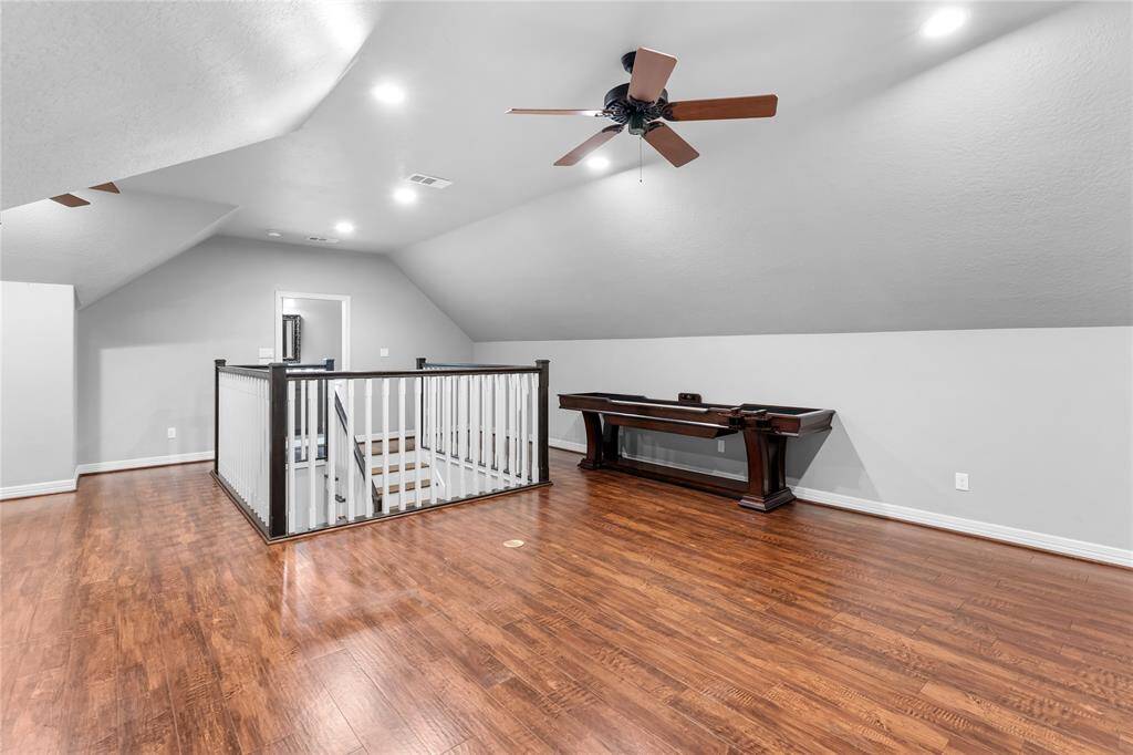From pool tables, shuffle boards, media, gym and so much more!  There's room and possibilities for everything!