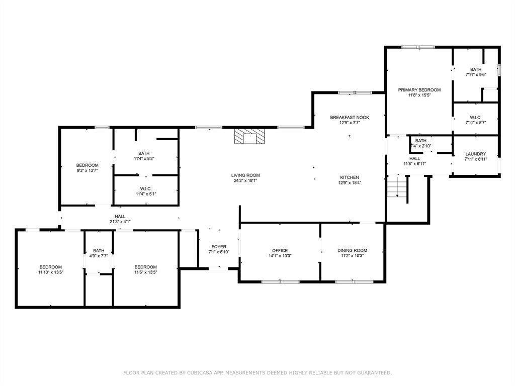 1st floor layout