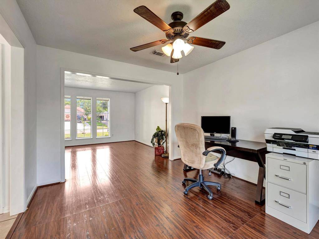 Looking towards the living room.