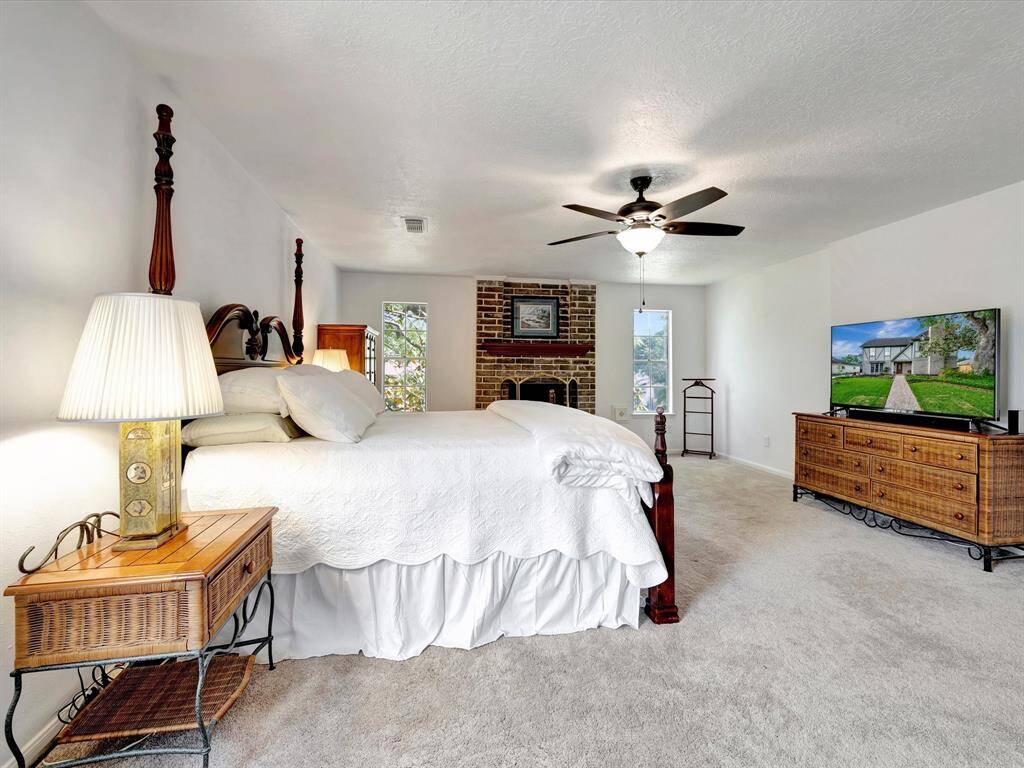 Spacious primary retreat.