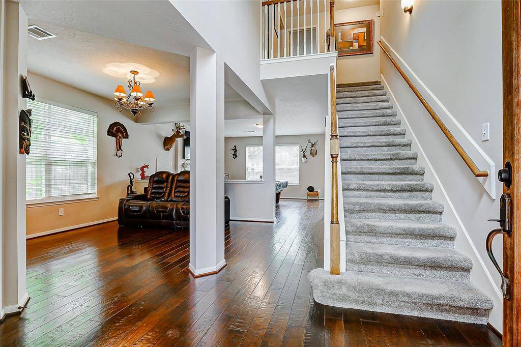 Your view as you walk into the home.