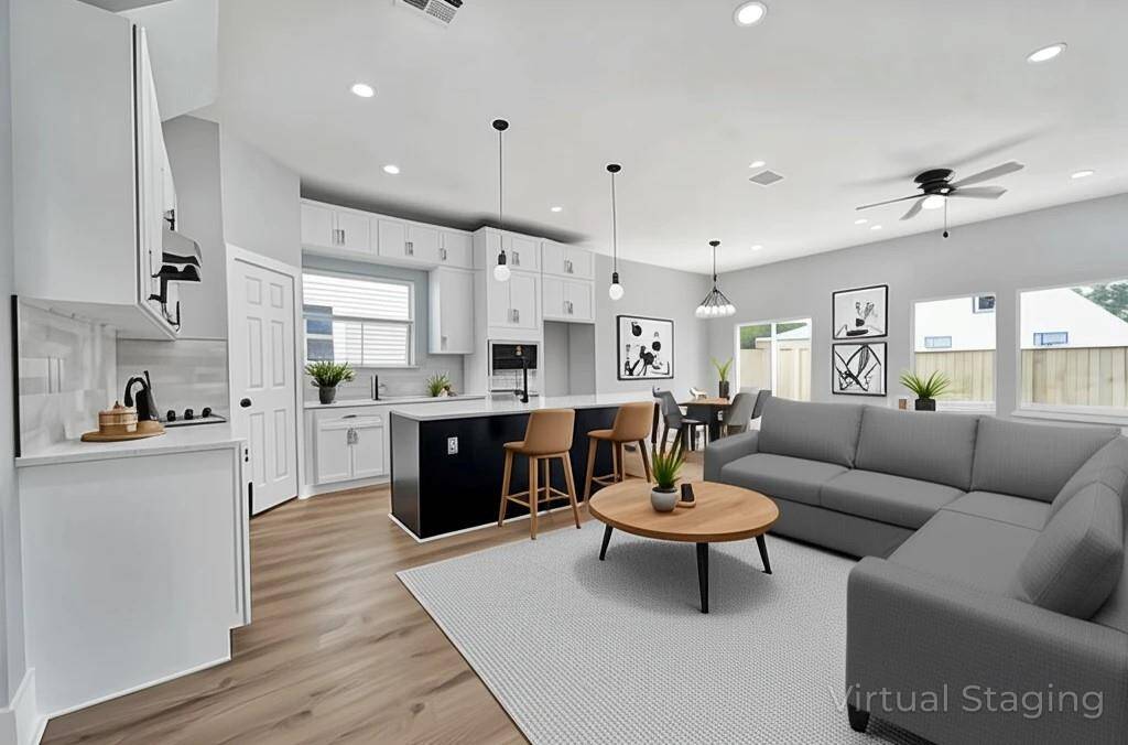 Feel the warmth and openness as sunlight dances across your beautifully integrated living space—perfect for family moments and everyday joy.