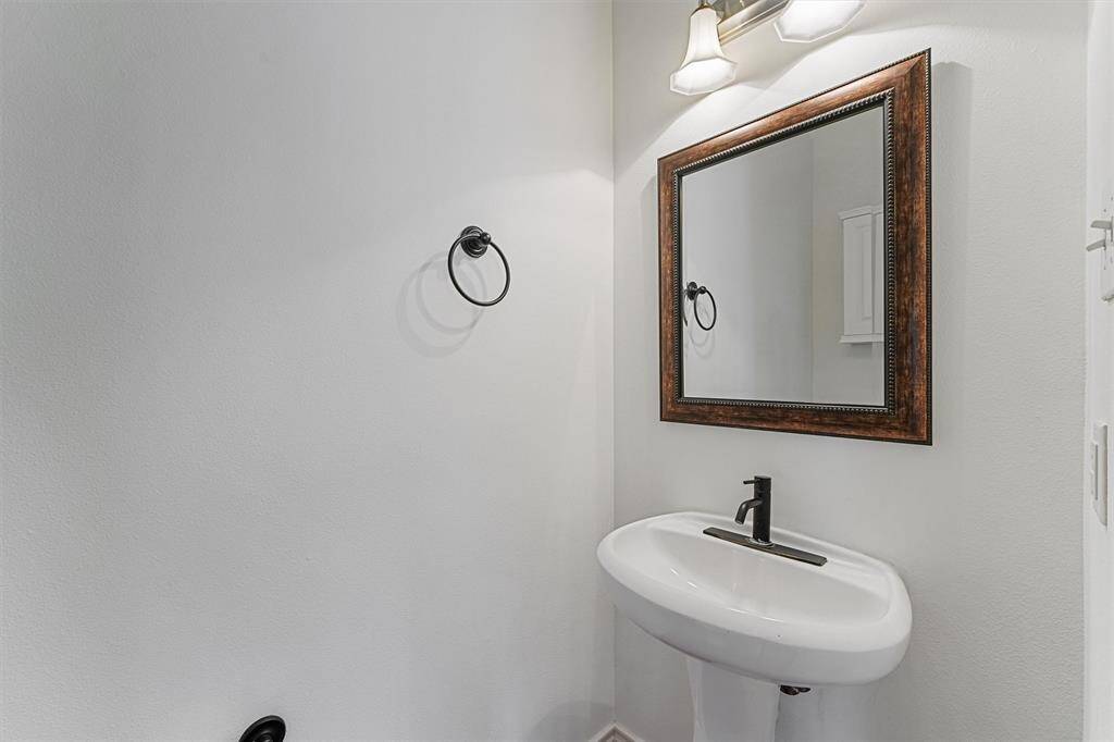 half bath through the barn door