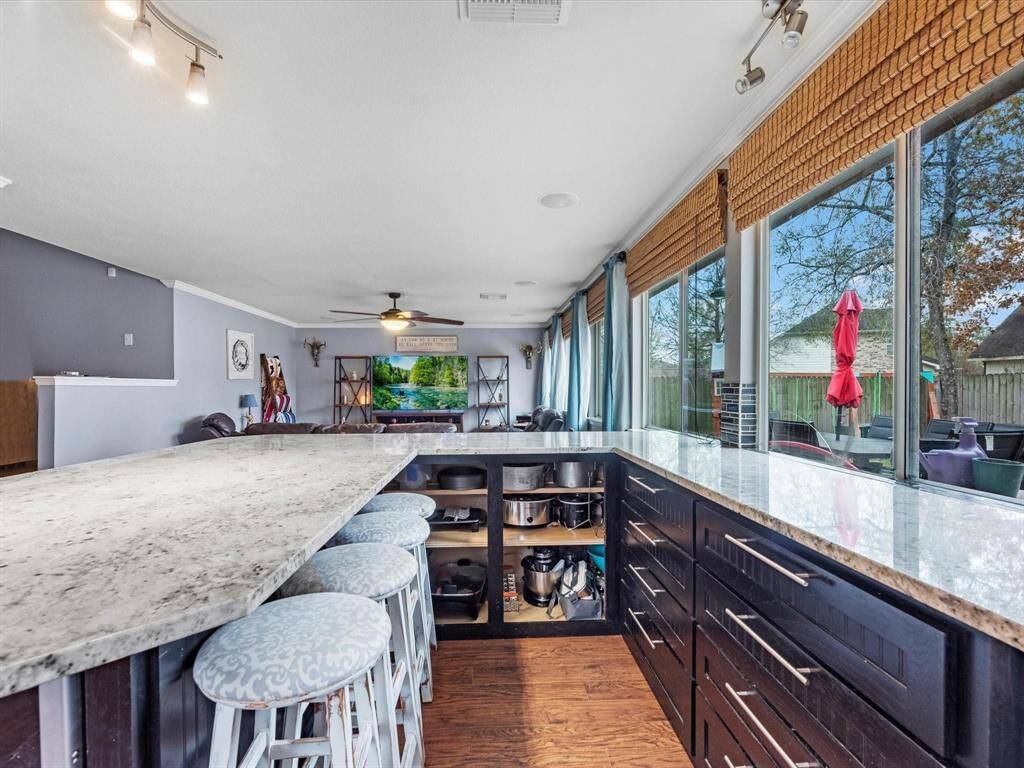 Lots of space throughout the home.
