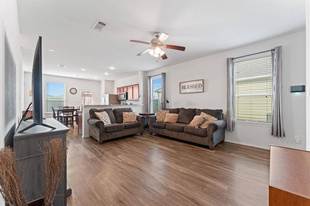 View of the family room