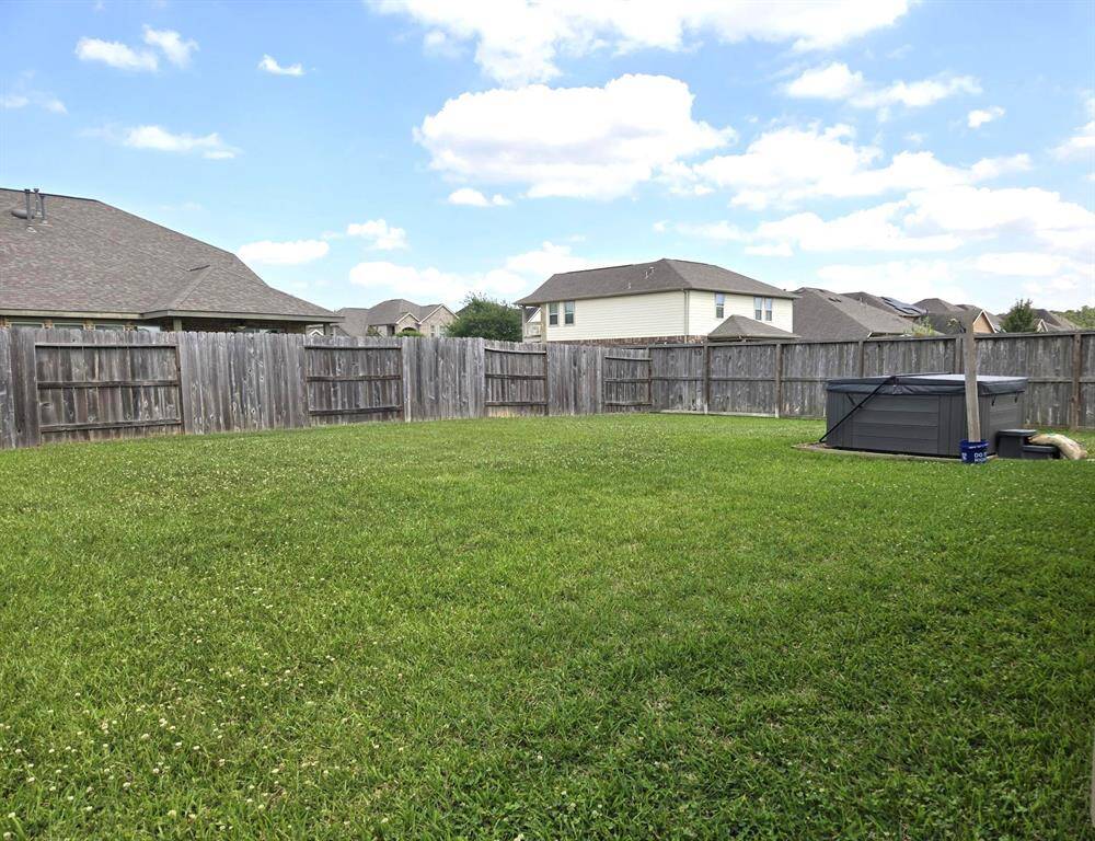 The backyard is large enough that could accommodate a pool! Fantastic space for entertaining!