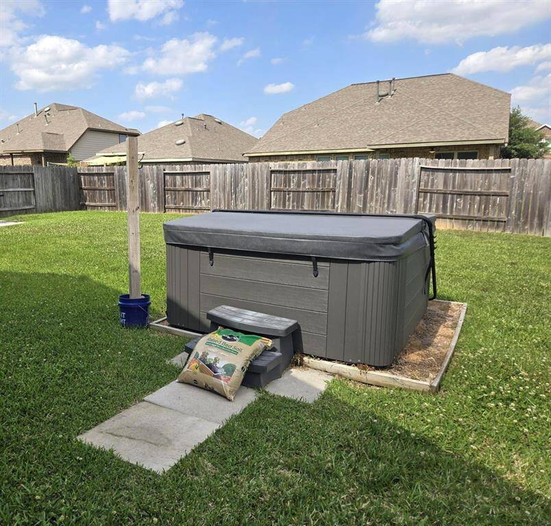 The SPA is included with home purchase.