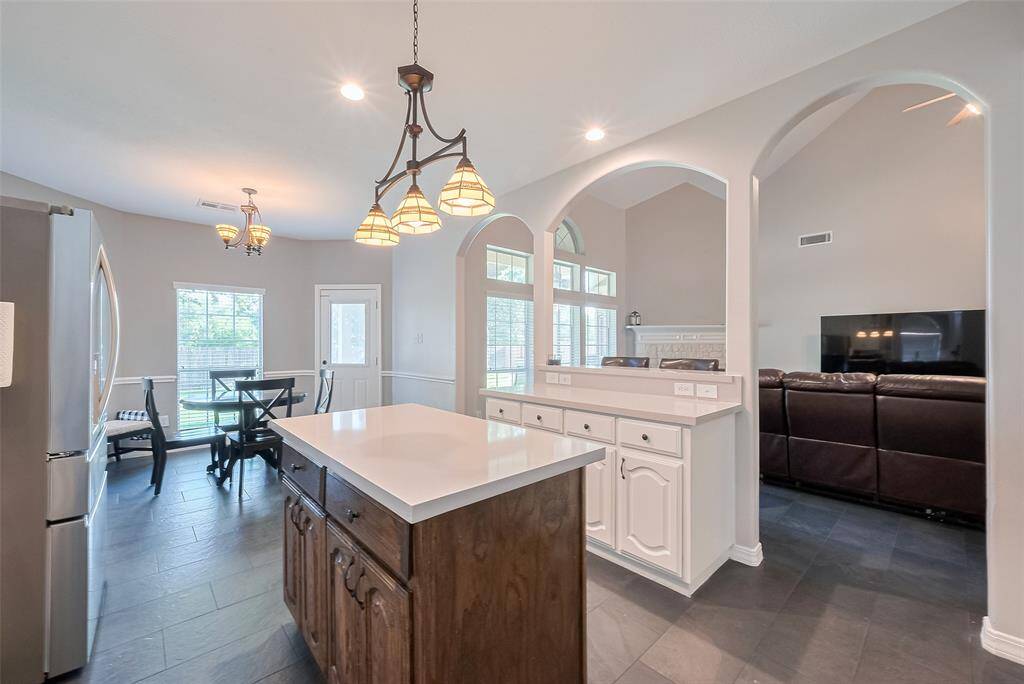 Plenty of counter space for all your food prep needs.
