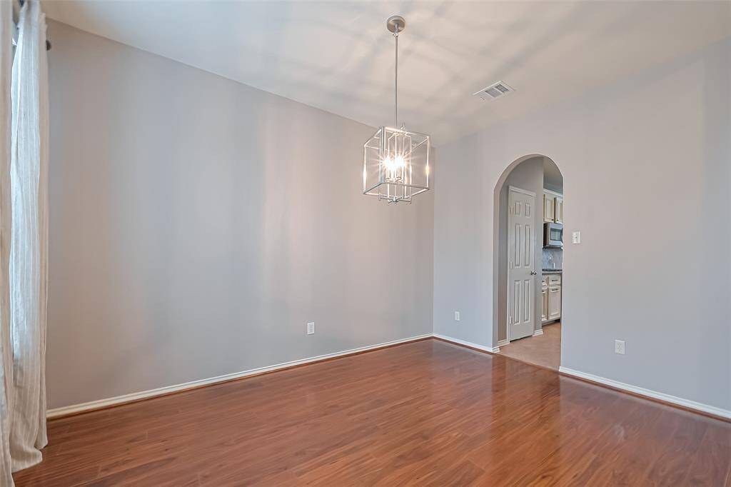 Dining room off the kitchen