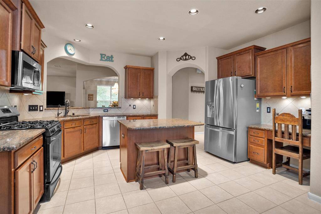 Expansive counter space for all your culinary needs.