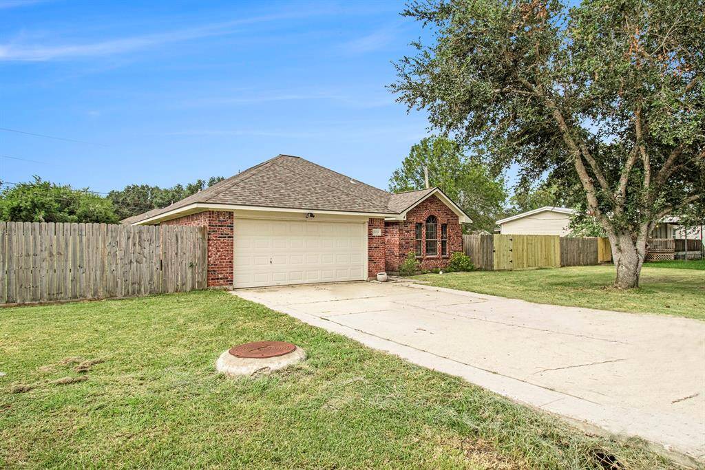 A long double drive way with a two car garage welcomes you home!