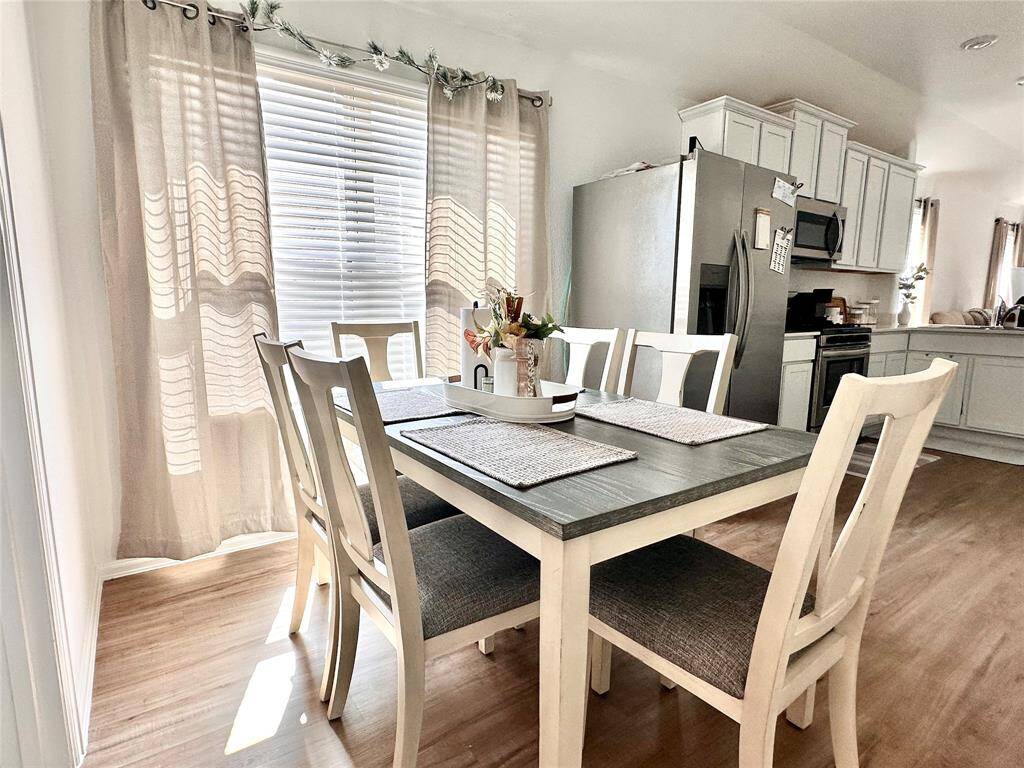With furniture