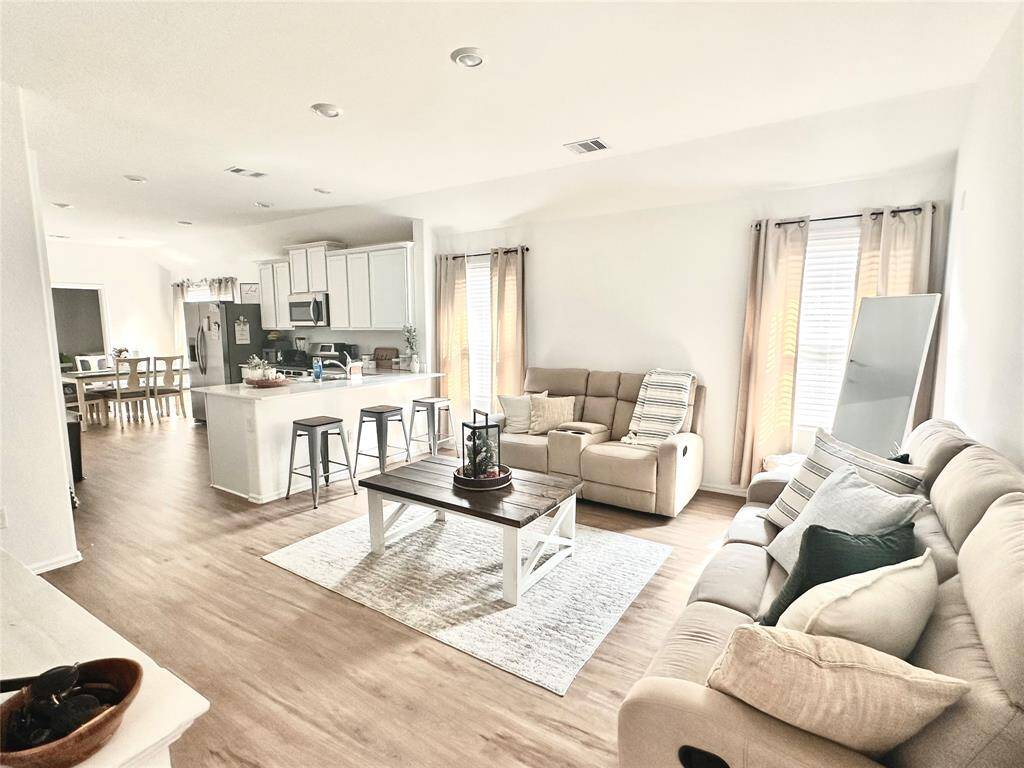 With furniture