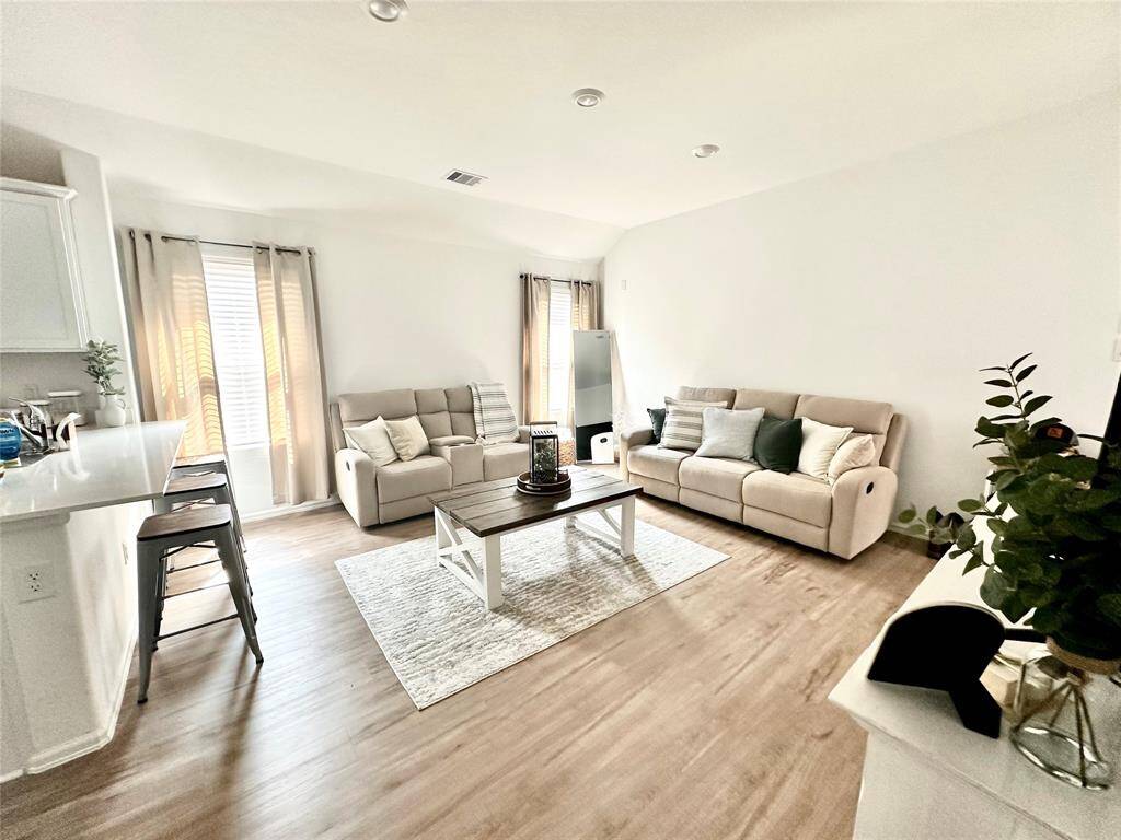 With furniture