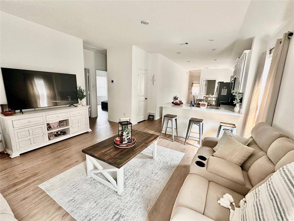 With furniture
