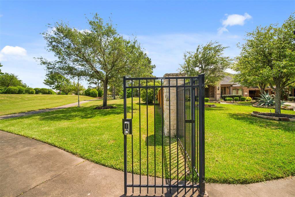 Trails are right out your new fron door! Code gets you in...