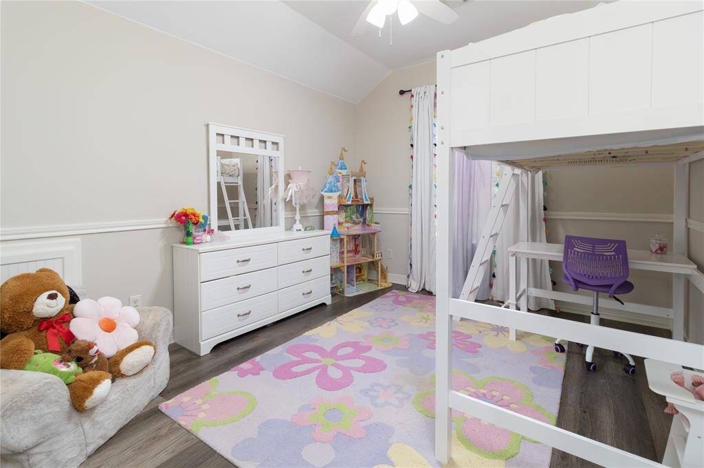 Bedroom #3 with high ceilings