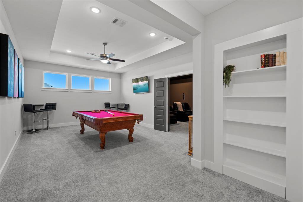 Game room is ready for entertaining your guests!