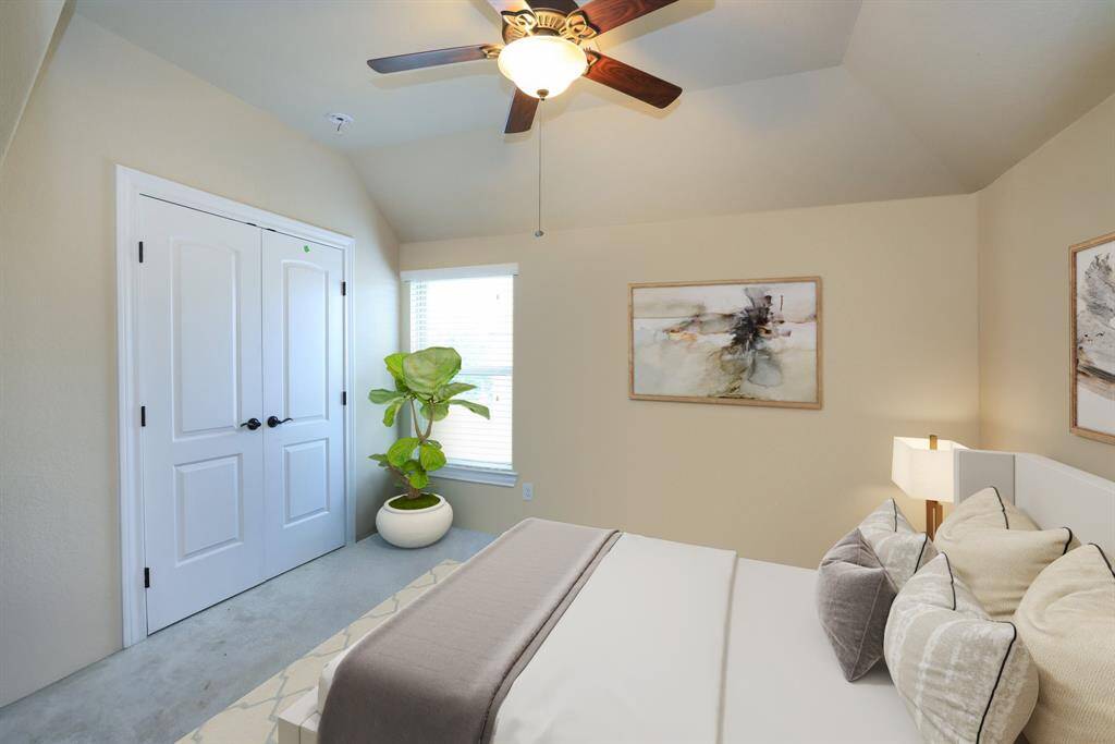 Full bedroom on second floor.