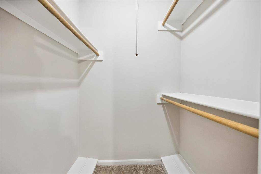 Walk-in closet.