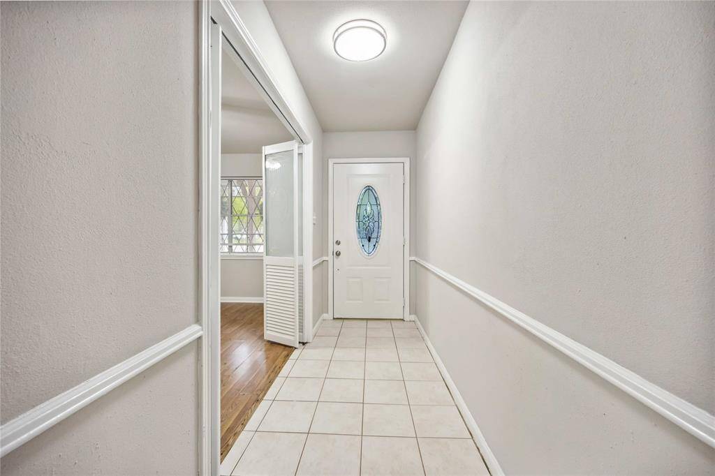Elegant entryway.