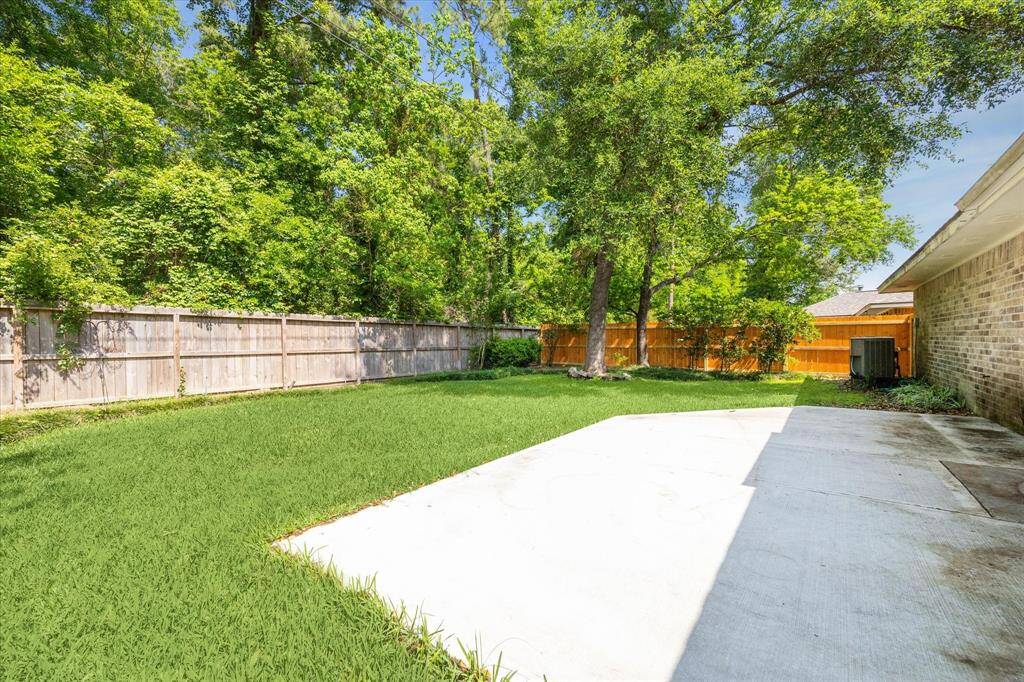 Large patio for entertaining