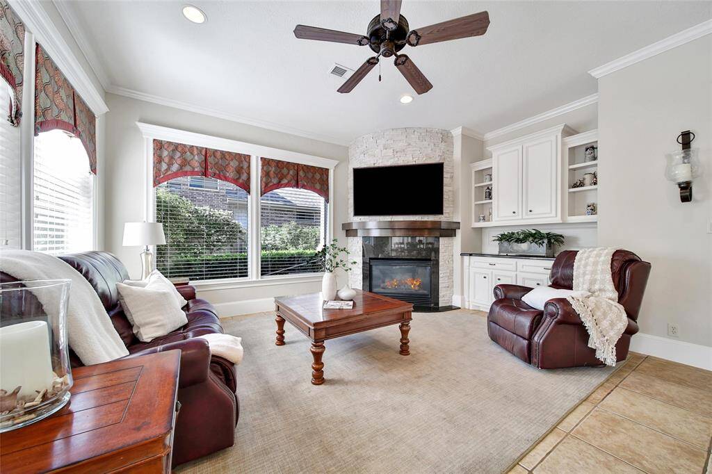 Family Living Room just off the Kitchen.