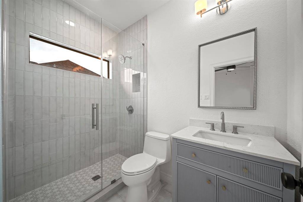 Bathroom 4 with large walkin shower